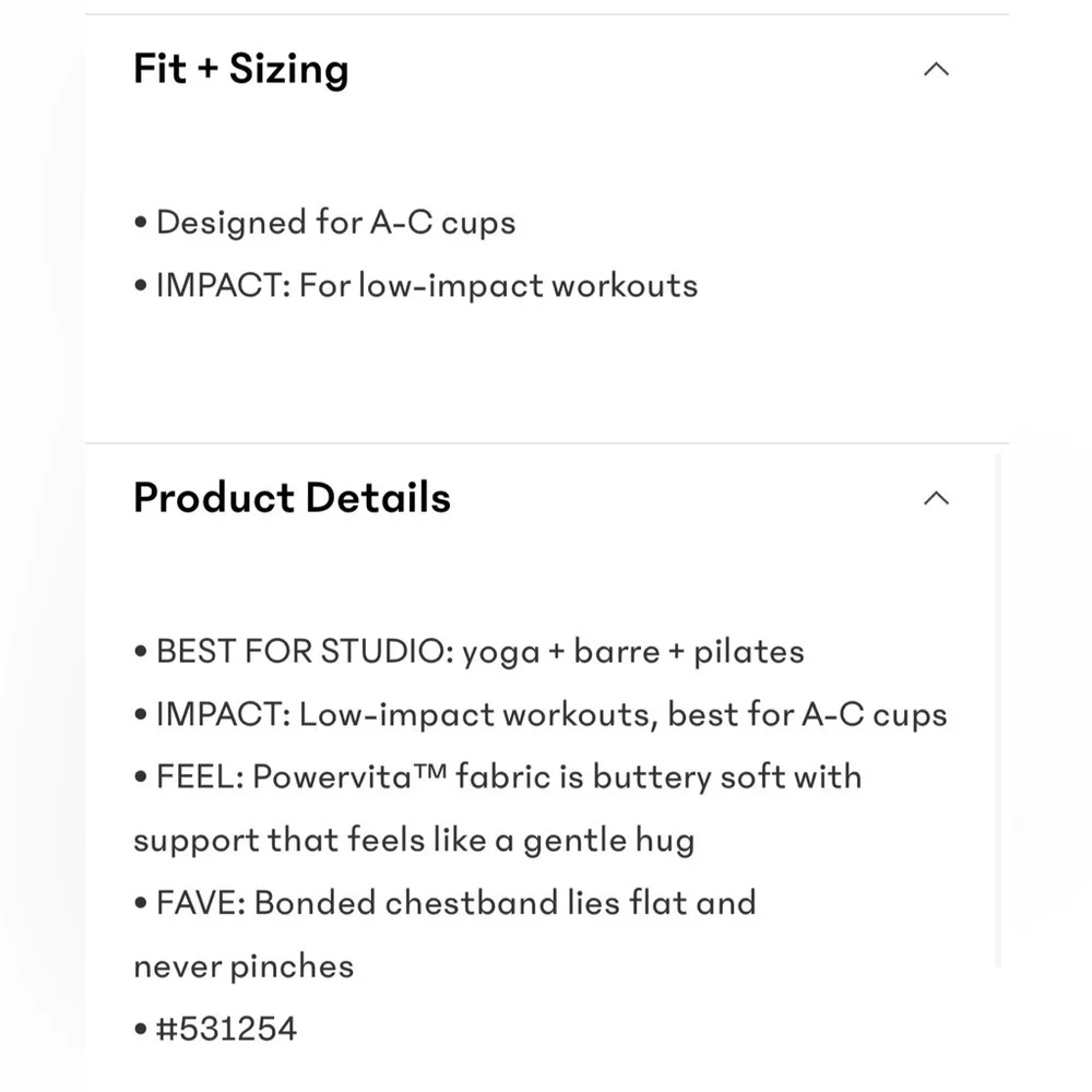 NWT Athleta Solace Navy Bra Size Large (Best for A-C Cups)